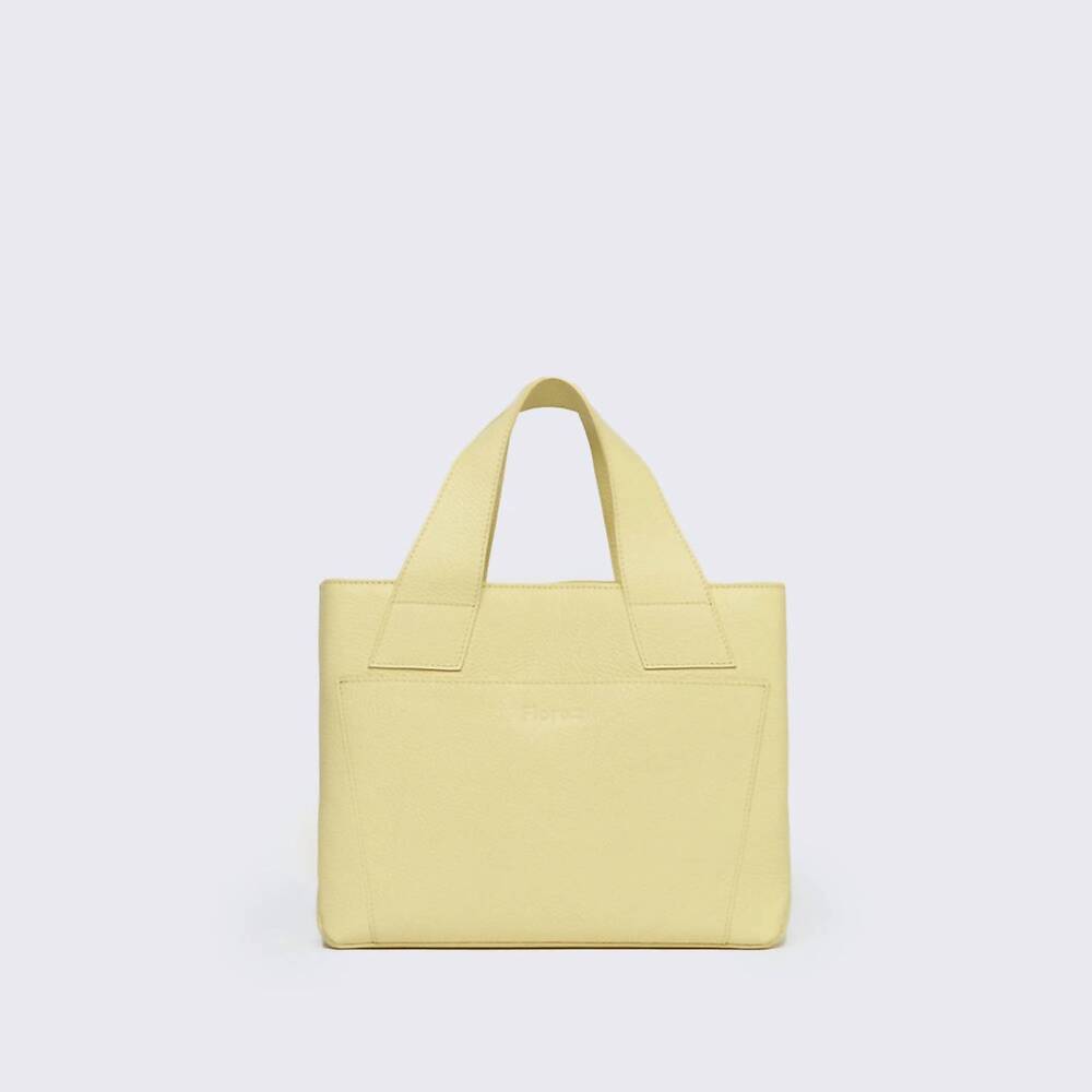 NEW MESCH women's charlene satchel in butter